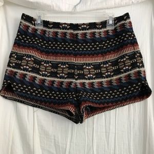Forever 21 patterned shorts